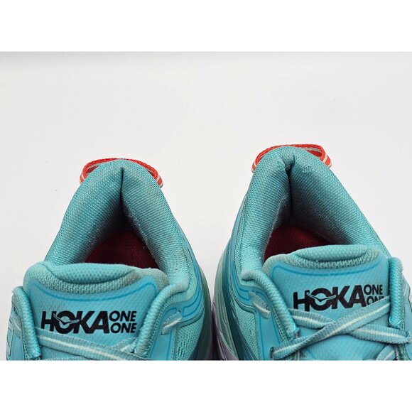 Hoka One One Bondi 7 Women's Green/White Mesh Athletic Running Shoes Sz 9.5 2654 - Picture 6 of 16